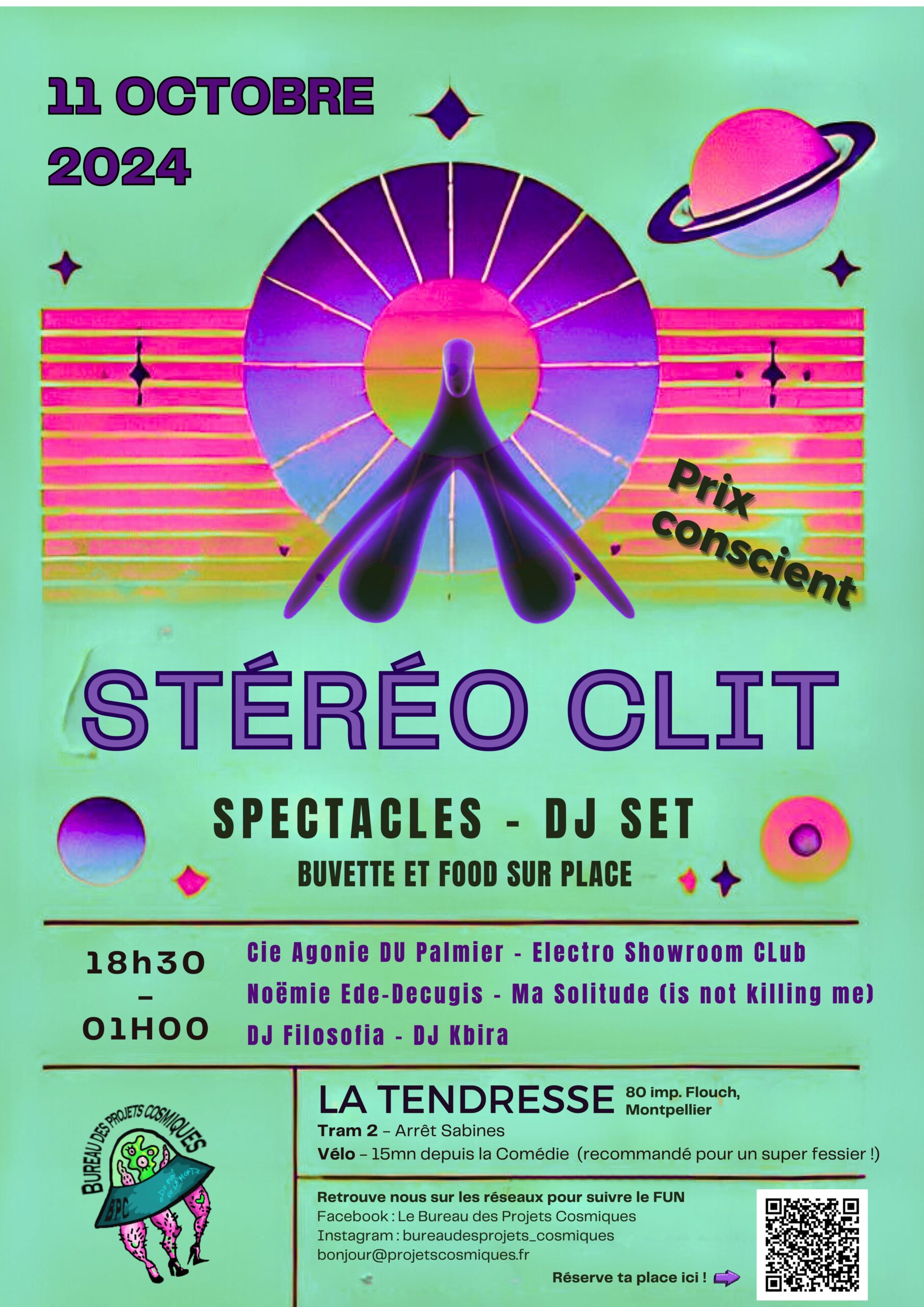 Affiche de l'événement Stéréo Clit