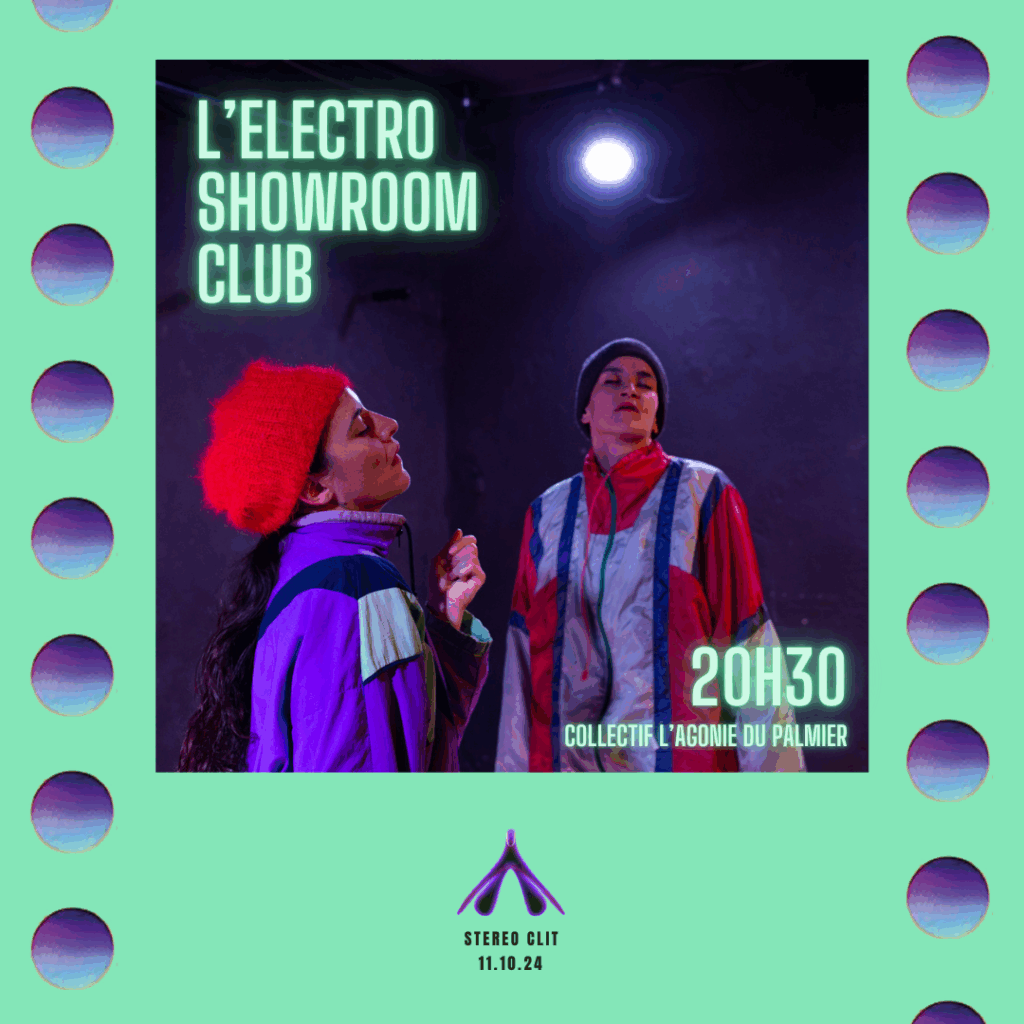 Image présentation Electro Showroom Club - Collectif l'Agonie du Palmier